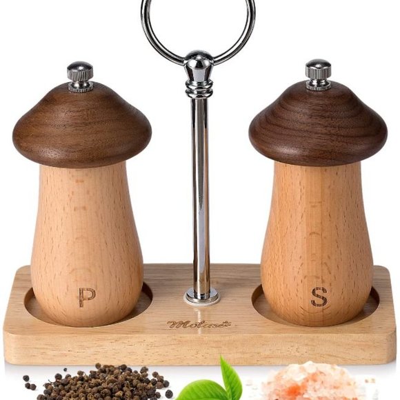 Motase Other - Motase Wooden Salt and Pepper Grinder Set,